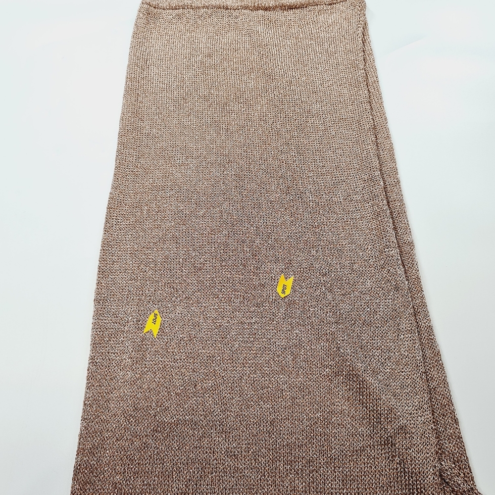 Superdown Keva Wrap Maxi Skirt in Bronze - Picture 11 of 11